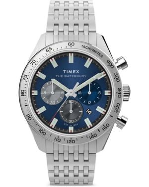 Timex Waterbury Traditional Chronograph 41Mm Watch - Blue