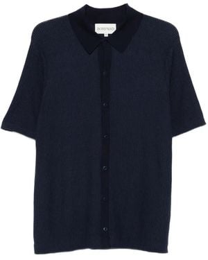 Bompard Camicia A Coste - Blu