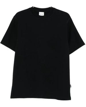 Arte' Cotton Crew-Neck T-Shirt - Black