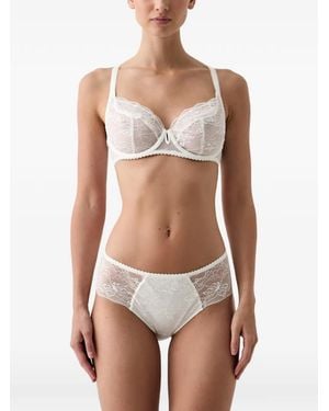 Chantelle Lace Underwired Bra - White