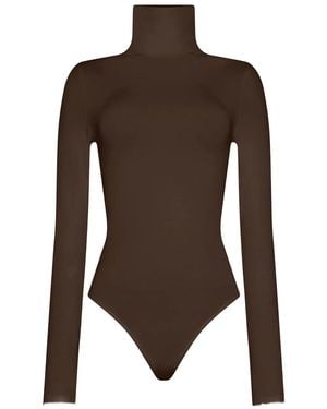 Wolford Colorado Bodysuit - Brown