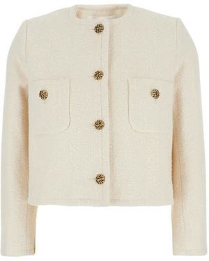 Ba&sh Meredith Patch-Pocket Jeans - White