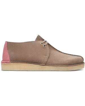 Clarks Trek Wmushroom Suede" Desert-Boots - Braun
