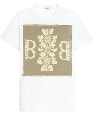 Barrie Logo-Patch T-Shirt - White
