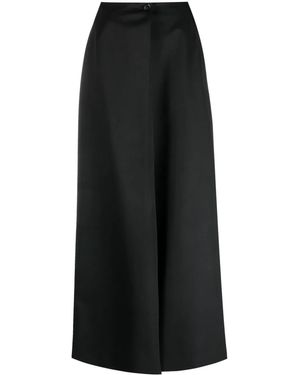 Givenchy Wrap-Design High-Waisted Skirt - Black