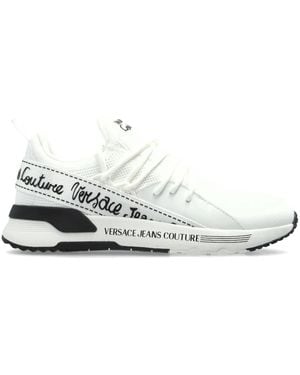 Versace Jeans Couture Logo-Print Trainers - White