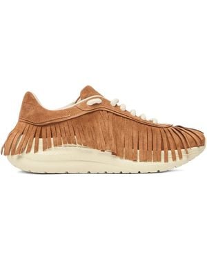 Casadei Baskets Mia Fringe - Brown