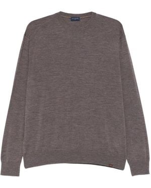 Paul & Shark Fine-Knit Wool Sweater - Gray