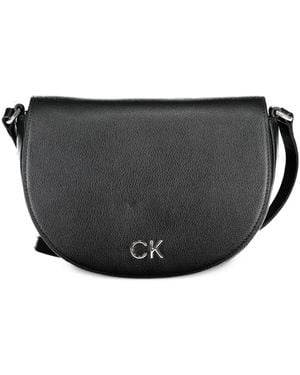 Calvin Klein Logo-Detail Crossbody Bag - Black