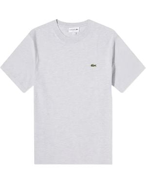 Lacoste Logo-Patch Cotton T-Shirt - White