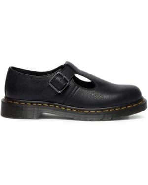 Dr. Martens Polley Leather Shoes - Black