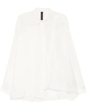 Giovanni Cavagna Asymmetric-Hem Shirt - White