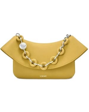 Loewe Medium Ola Chain-Handle Shoulder Bag - Metallic