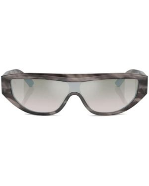 Ferrari Sonnenbrille Mit Oversized-Gestell - Grau