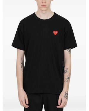 Comme des Garçons Cotton T-Shirt - Black