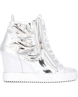 Giuseppe Zanotti 'cruel' Wedge Sneakers - White