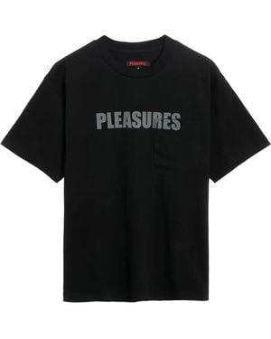 Pleasures Cotton T-Shirt - Black
