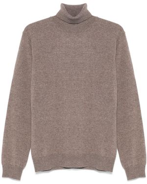 Corneliani Turtleneck Jumper - Brown