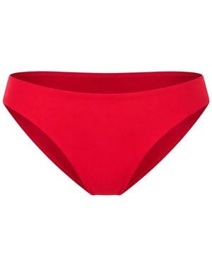 Seafolly Bragas De Bikini Hipster - Rojo