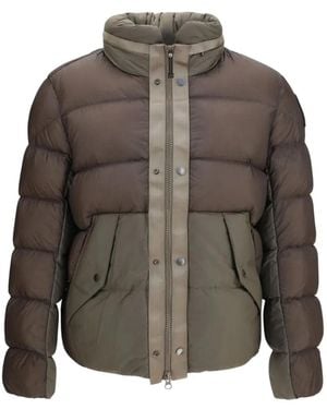 Parajumpers Golburn Padded Paneled Jacket - Gray