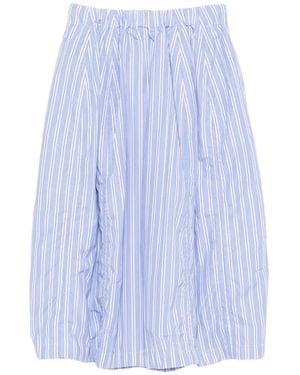 Bellerose Cinley Gestreepte Midi-Rok - Blauw