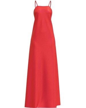 MACCAPANI Luna Maxi Dress - Red