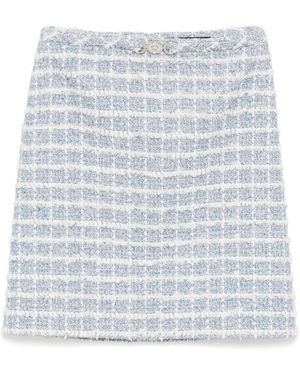 Versace Minigonna Svasata - Grigio