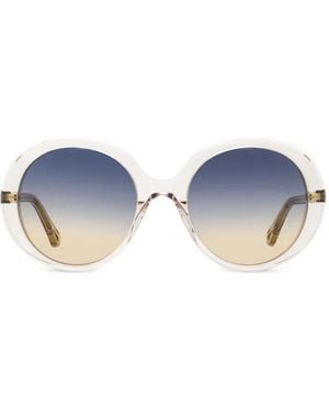 Chloé オーバーサイズ サングラス - ブルー