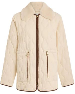 Varley Bartley Quilted Jacket - Natural