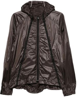 J.L-A.L Hooded Paneled Jacket - Black