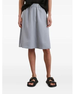Marc O' Polo Jupe À Taille Élastiquée - Grey