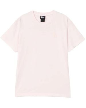 KTZ Logo-Embroidered T-Shirt - Pink
