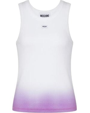 Moschino Ombre-Effect Tank Top - White