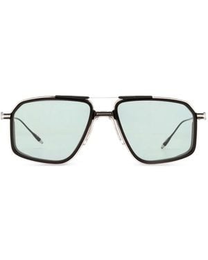 Jacques Marie Mage Gafas De Sol Jagger Con Montura Geométrica - Metálico
