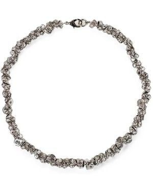 Dheygere Collier En Chaîne - Metallic