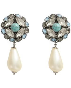 Dolce & Gabbana Re Edition Clip Earrings - Metallic