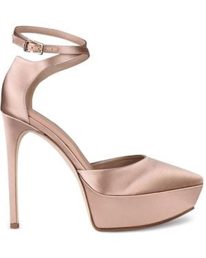 Tamara Mellon Platform Ankle Strap Sandals - Pink