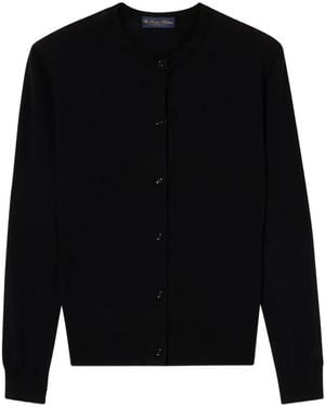 Brooks Brothers Cardigan En Laine - Noir