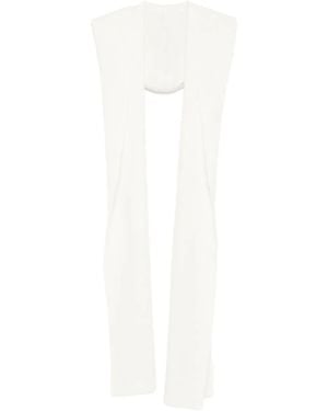 Peserico Ribbed Cardigan - White