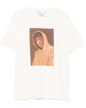 Etudes Studio プリント Tシャツ - ホワイト