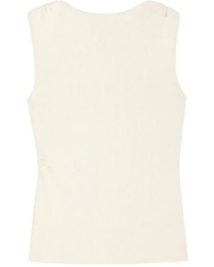 Almada Label Ami シャーリング トップ - ナチュラル