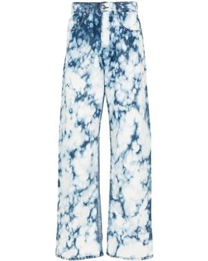 Palm Angels Summer Loose-Fit Jeans - Blue