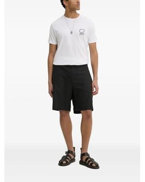 Iceberg T-Shirt mit Bären-Print - Weiß