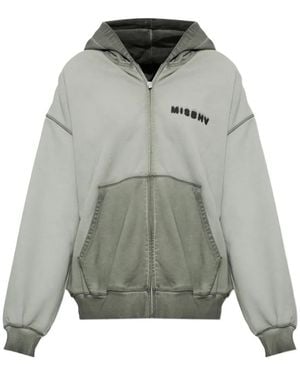 MISBHV Community Zip-Up Hoodie - Grey