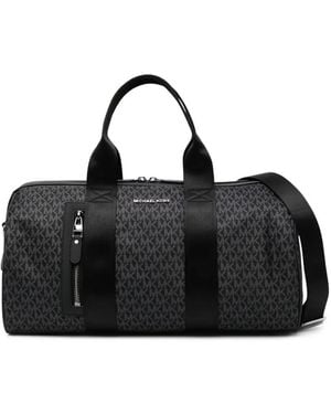 Michael Kors Large Brooklyn Duffel Bag - Black