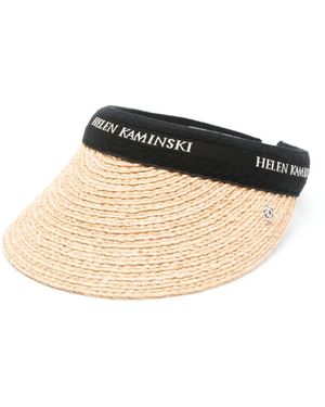 Helen Kaminski Visière Bianca 8 Logo - Neutre