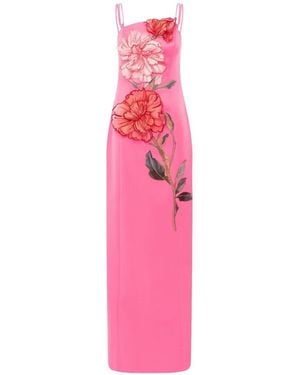 LEO LIN Arianna Floral Maxi Dress - Pink