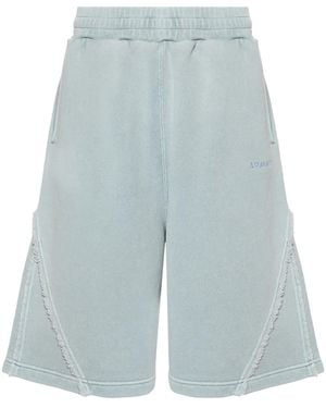 A_COLD_WALL* Cubist Cotton Track Shorts - Blue
