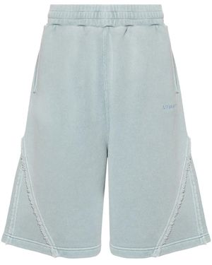 A_COLD_WALL* Cubist Katoenen Trainingsshorts - Blauw