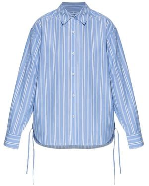 Samsøe & Samsøe Sacatan Striped Shirt - Blue